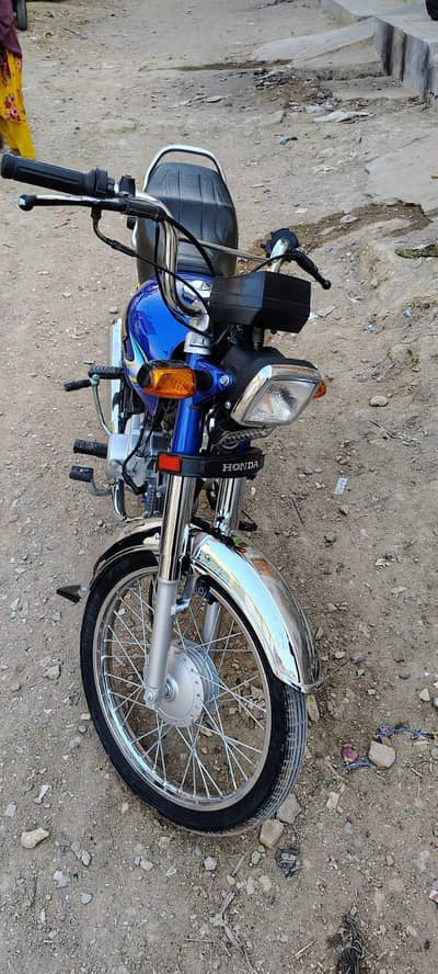 Honda Bike 2024 Model – Blue Color –