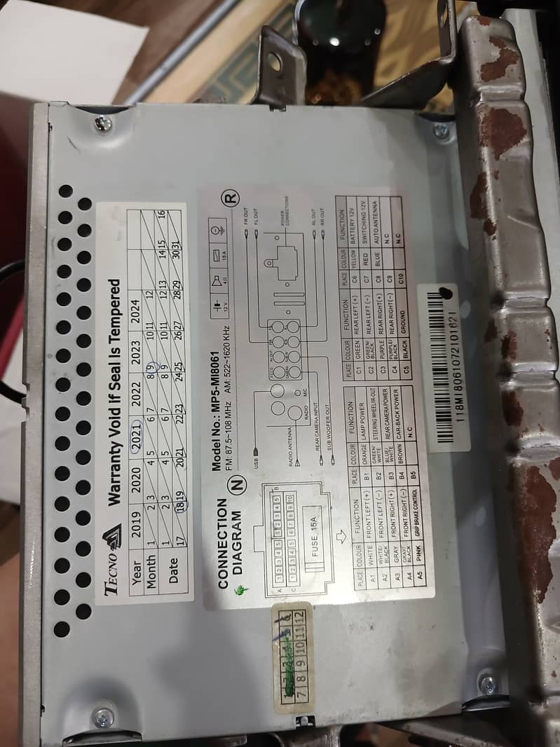 Techno MP5 multimedia 2