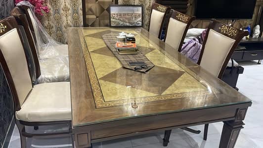 BRAND NEW DINING TABLES WITH CHAIRS SIX CHAIRS