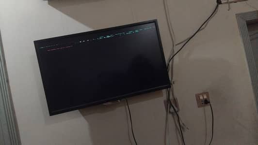 samsung 32 inch led for sale problem  with with cerket