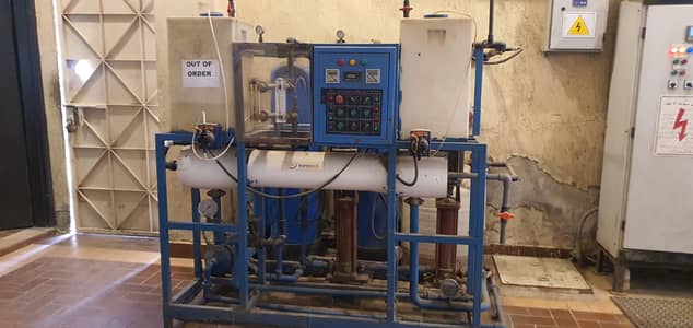RO Water Plant with Two 1000L Storage Tanks