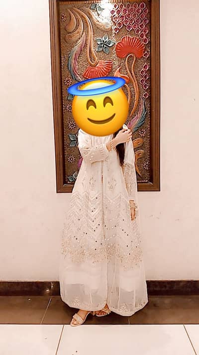 Gown open maxi
