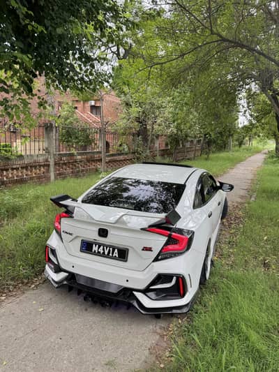 Civic Si bumper type R bumper & spolier