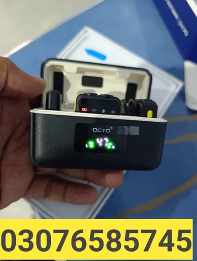 Wireless Mic dual LED display