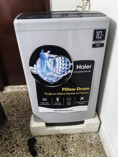 Haier Fully Automatic Top Load Washing Machine – 10/10 Condition