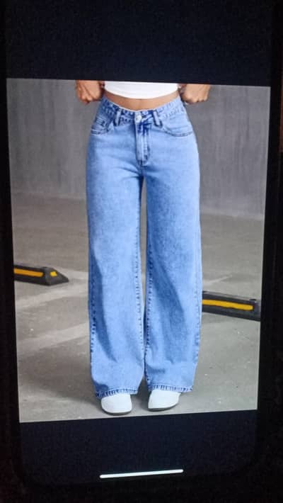 Beige Jean's and sharara