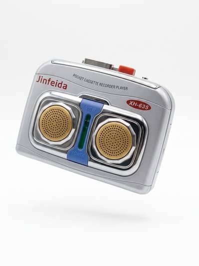 Cassette player and recorder.