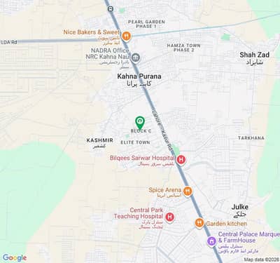 Prime Location Elite Town - Block C Residential Plot Sized 10 Marla For sale