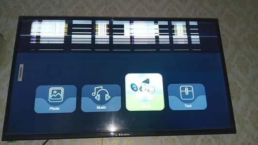 Ecostar 40 inch led tv Screen fault for repair