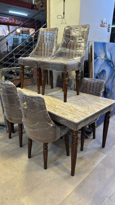 Dining Table with Dining Chair | 4 Seater | 6 Seater | Customized