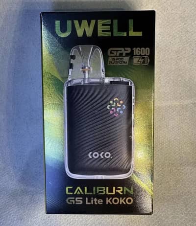 Uwell caliburms, g5 lite koko poide