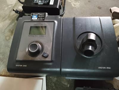 electronic remaster pro c- flex +CPAPmachine with humidifier and mask