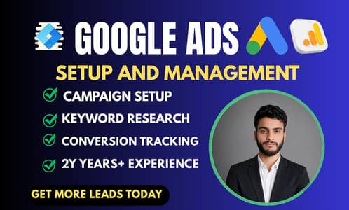 Google Ads Setup And Management- 7 day free Setup and Management