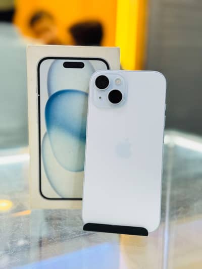 iPhone 15 128GB Non PTA JV Lock | Complete Box | Blue