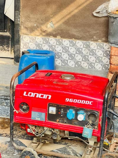 loncin generator 6.5 kv good condition