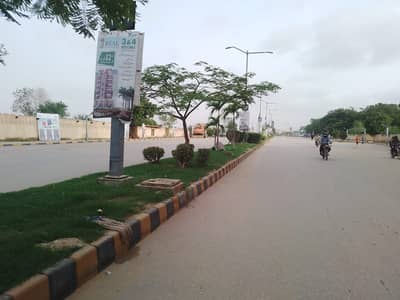 Buy your ideal Facing Park 120 Square Yards Residential Plot in a prime location of Karachi