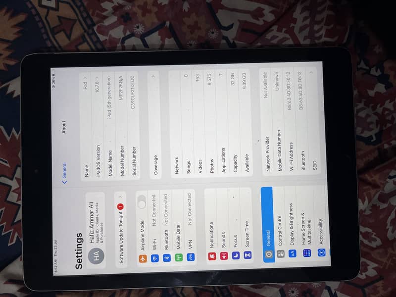 iPad 5th generation 1