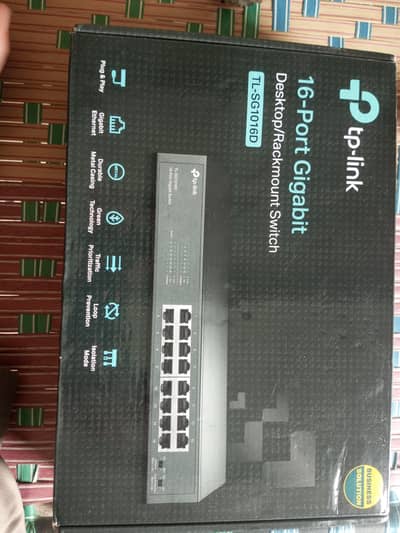 Tp-link 16- Port Gigabit Desktop/ Rackmount switch