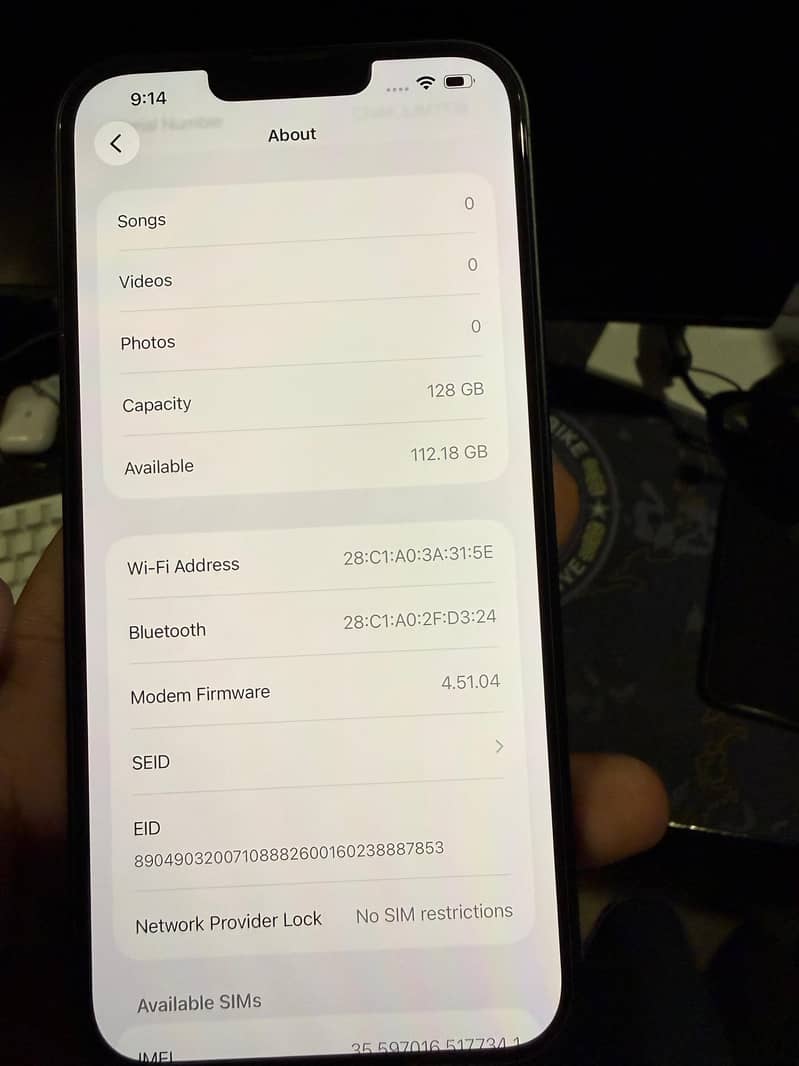 Apple iPhone 14 plus FU physical sim 6