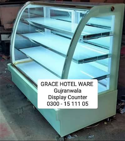 Display Cake Sweet Counter/ Chiller / Hot  Burfi / Mava / Rasgolla Ma