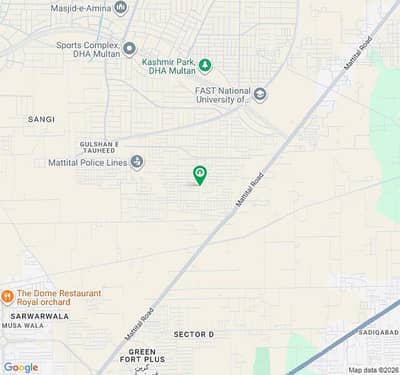 5 Marla Ideal Location Plot In DHA Multan Phase 1 Perfect For Smart Investment & Modern Home Construction
