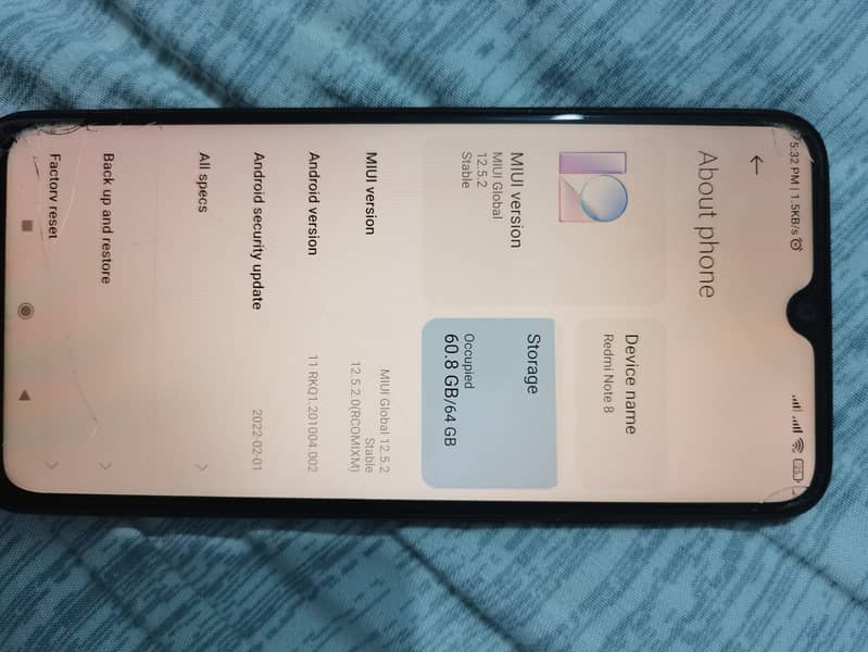 Redmi note 8 (4/64) 4