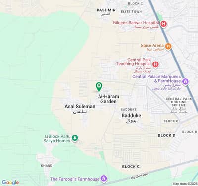 Prime Location 3 Marla Residential Plot For sale In Al Haram Garden - Block C Lahore In Only Rs. 2650000