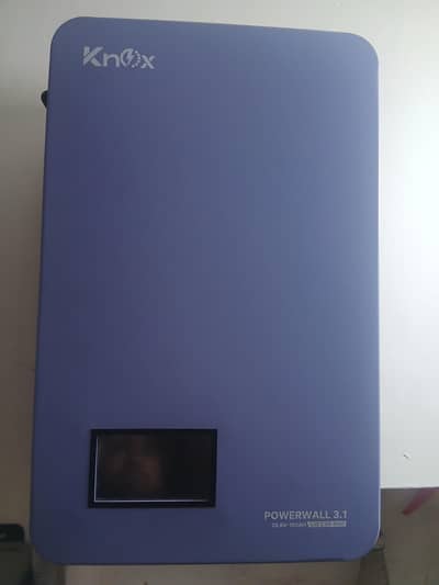 knox lithium battery  24v ,100A only 3 month used