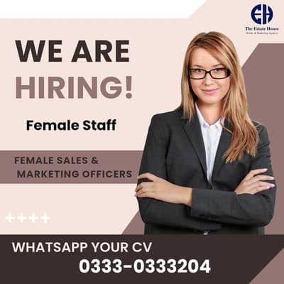 Sales Executive / Female Jobs / Call Center Job / Staff Required