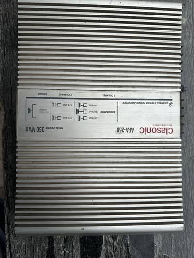car 2 chenal amplifier japani
