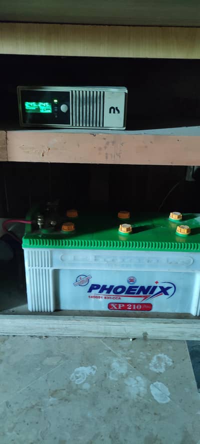 NS ups with 210 phoenix battery