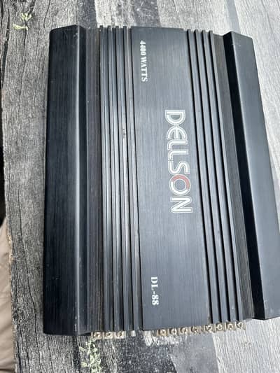 original dellson amplifier 4 chenal