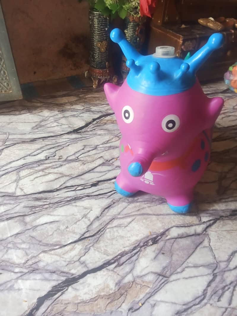 Jumping elephant 1