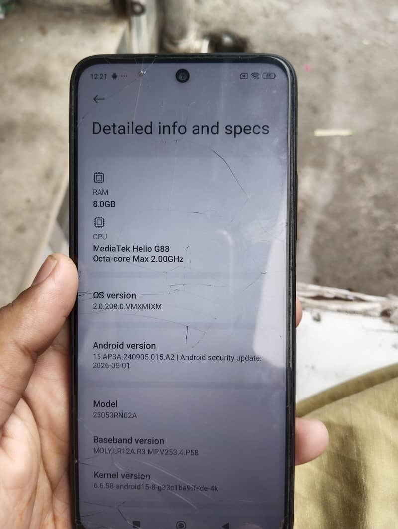 Redmi 12 model 7