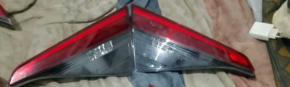 Honda Civic Rear Reflector Left & Right Pair Original