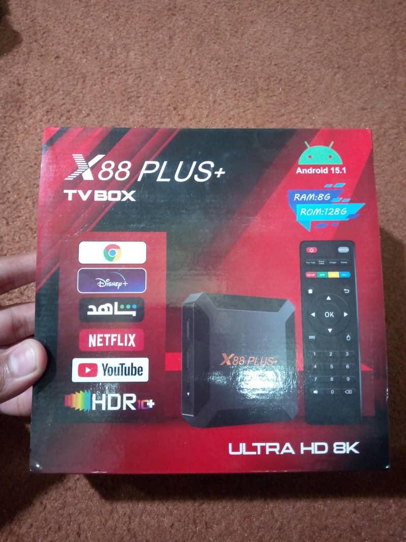 X88 plus android tv box 0