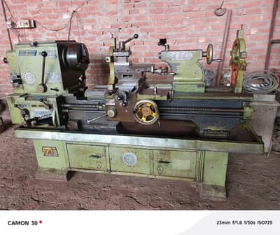 lathe machine 6.5 and drill machin 1/2