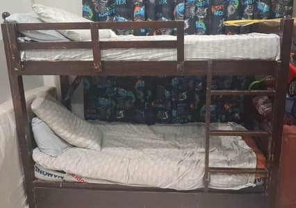 Bunk bed three tier