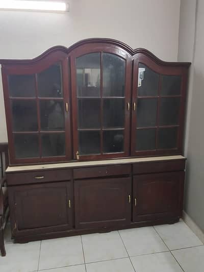 wooden showcases