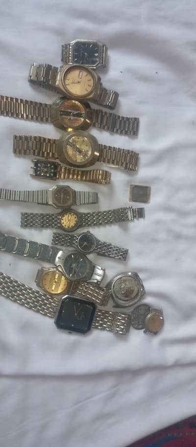 Used Wrist Watches Lot | Repair & Spare Parts