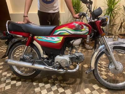 honda cd 70 in very good condition