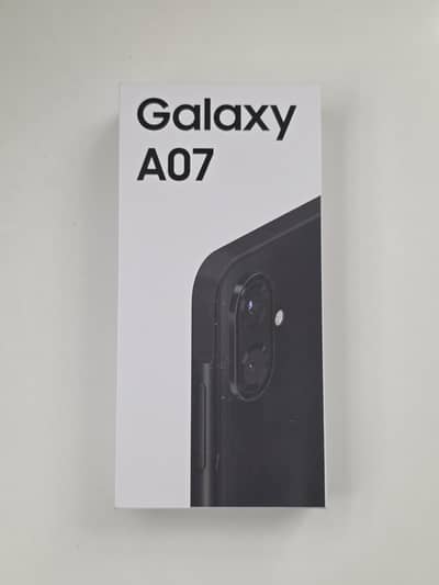 Samsung Galaxy A07 [4GB|64GB) - Brand New, PTA Approved
