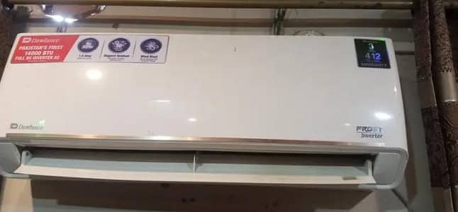 Dawlance 1.5 ton DC inverter heat and cool totally genuine T3