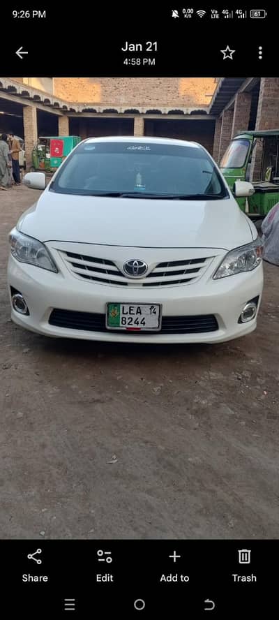 Toyota Corolla XLI 2014