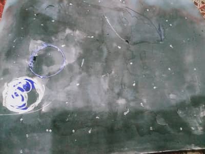 painting of moon
