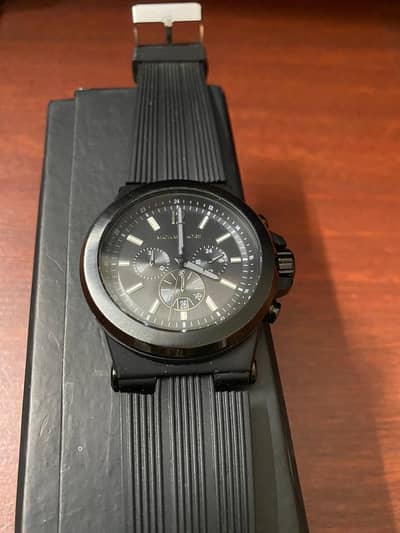Original Michael Kors MK8152 Black Watch - Excellent Condition
