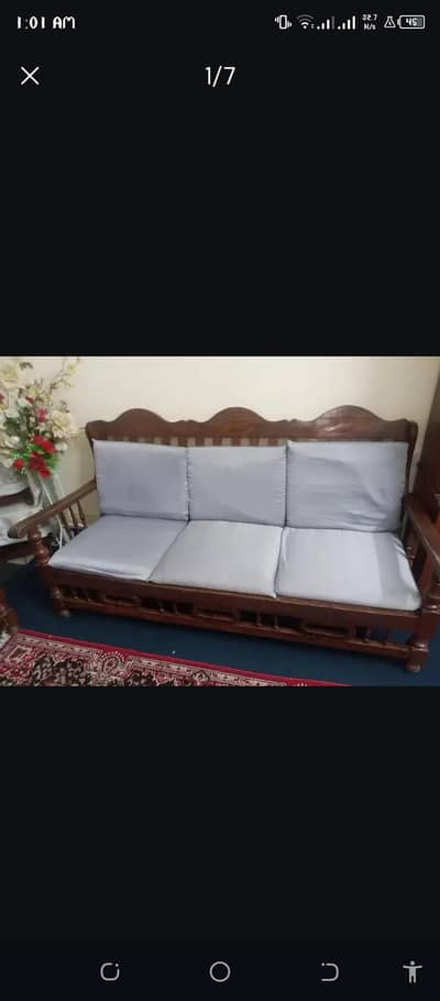 5 seater sofa set or 3 tables