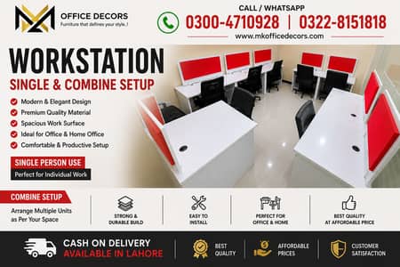 Workstations | Tables | Co Working setup | Call Center Tables