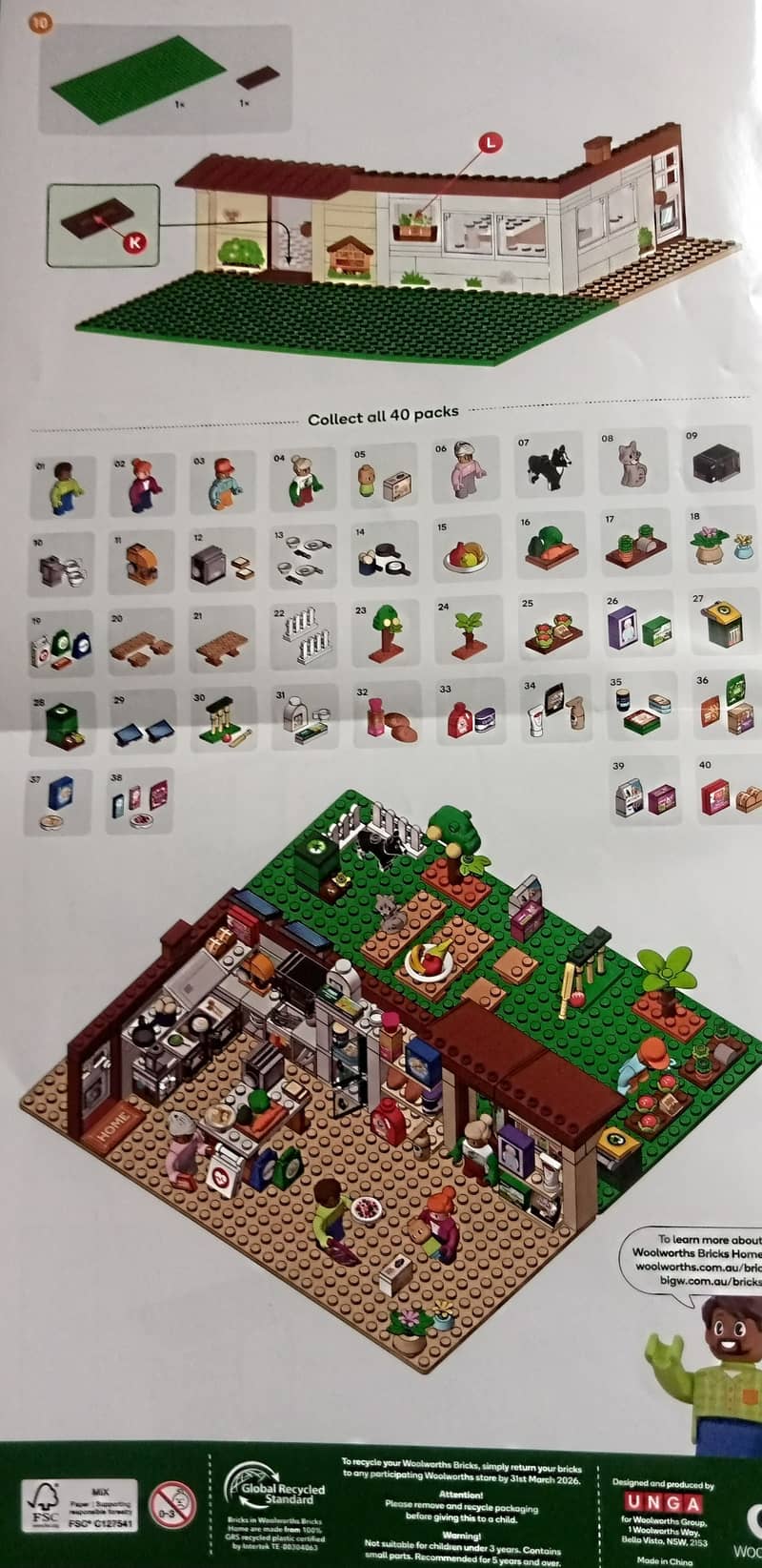 LEGO COMPATIBLE BUILDING BLOCK SET 9