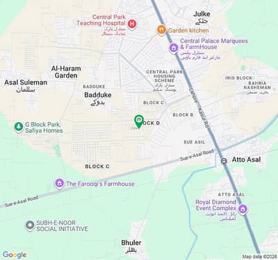 10 Marla Possession Plot Avaialble For Sale In D Block Central Park